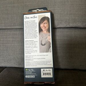 Itzy ritzy chewable mom jewelry for baby!